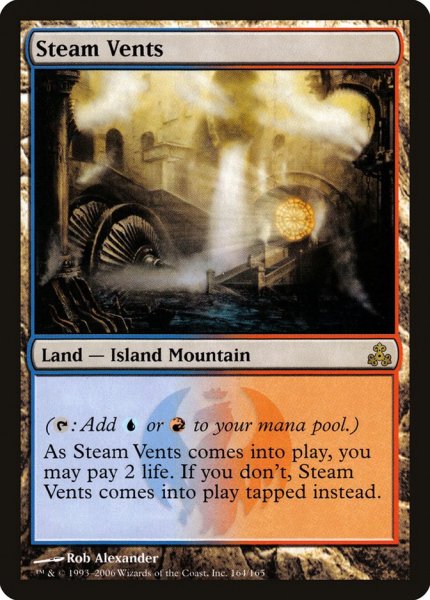画像1: 【Foil】《蒸気孔/Steam Vents》[GPT]  (1)