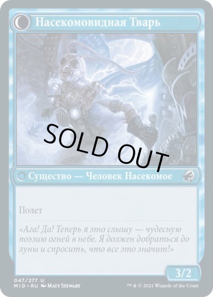 画像2: ロシア語《秘密を掘り下げる者/Delver of Secrets》[MID] (2)