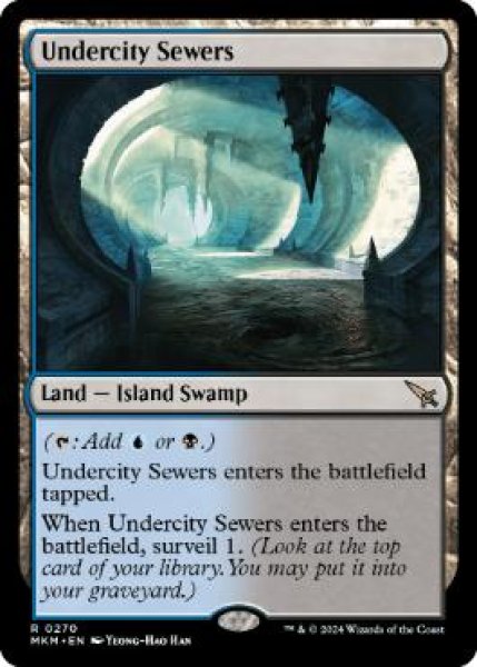 画像1: 《地底街の下水道/Undercity Sewers》[MKM] (1)