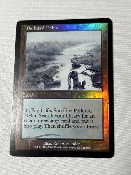 画像1: 【Foil】 《汚染された三角州/Polluted Delta》[ONS] SP+ (1)