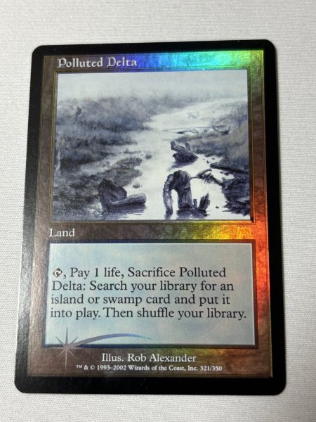 画像1: 【Foil】 《汚染された三角州/Polluted Delta》[ONS] SP+ (1)
