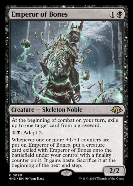 画像1: 《骨の皇帝/Emperor of Bones》[MH3] (1)