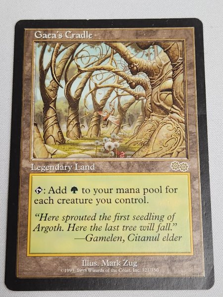 画像1: 《ガイアの揺籃の地/Gaea's Cradle》[USG] MP (1)