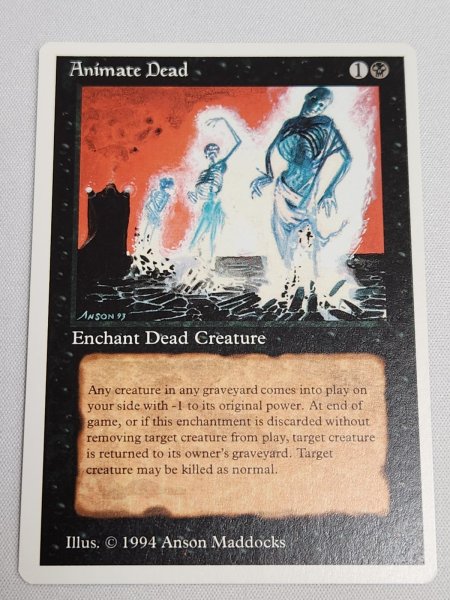 画像1: 《動く死体/Animate Dead》[SummerMagic] NM (1)