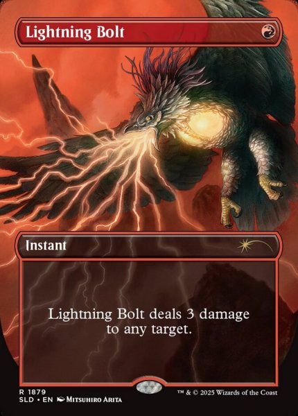 画像1: ■ボーダーレス■《稲妻/Lightning Bolt》[SLD]  (1)
