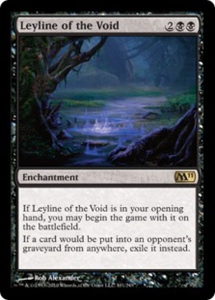 画像1: 【Foil】《虚空の力線/Leyline of the Void》[M11]  (1)