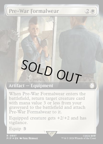 画像1: 【サージ・Foil】■拡張アート■《戦前の正装/Pre-War Formalwear》[PIP-BF] (1)