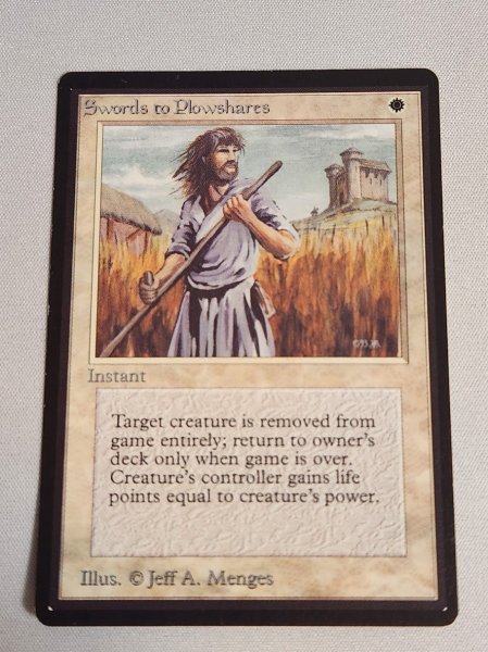 画像1: 《剣を鍬に/Swords to Plowshares》[LEB]  SP (1)