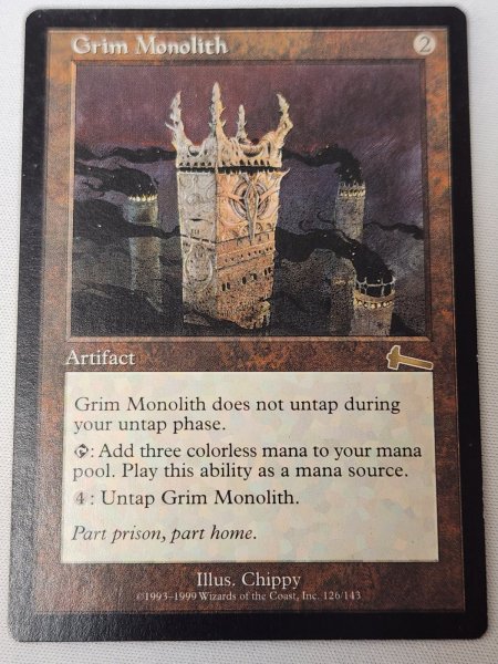 画像1: 《厳かなモノリス/Grim Monolith》[ULG] MP (1)