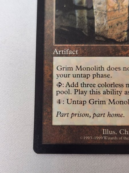 画像4: 《厳かなモノリス/Grim Monolith》[ULG] SP (4)