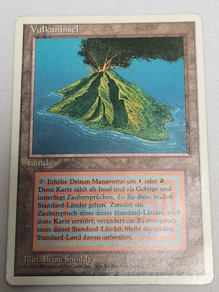 画像2: ドイツ語《Volcanic Island》[3ED]  Poor (2)