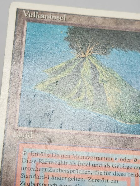 画像4: ドイツ語《Volcanic Island》[3ED]  Poor (4)