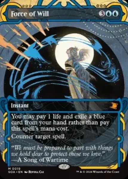 画像1: 【Foil】《意志の力/Force of Will》[SOA]  (1)