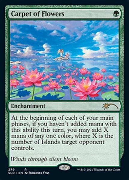 画像1: 【Foil】《花の絨毯/Carpet of Flowers》[SLD]  (1)