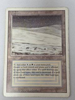 tundra ドイツ語版　3ED MTG デュアルランド デュアルランド/Dual Land - MTG専門店 Initiative
