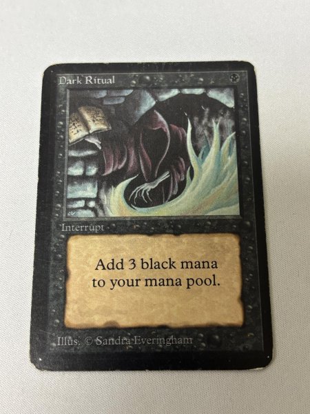 画像1: 《暗黒の儀式/Dark Ritual》[LEA] HP (1)