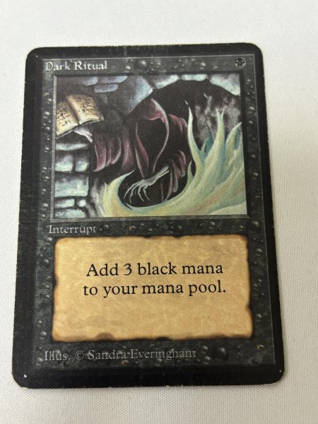 画像1: 《暗黒の儀式/Dark Ritual》[LEA] HP (1)