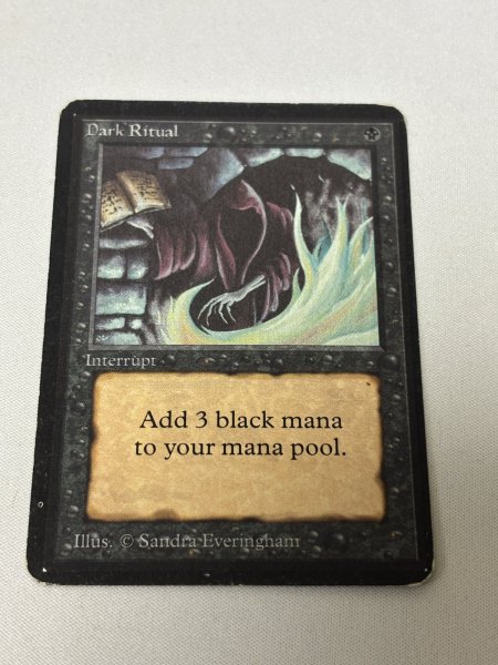 画像1: 《暗黒の儀式/Dark Ritual》[LEA] HP (1)