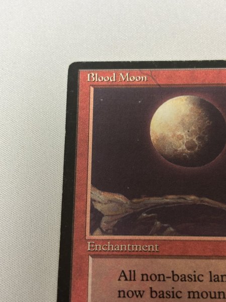 画像2: 《血染めの月/Blood Moon》[DRK]  MP ダブルサインド (2)