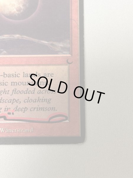 画像5: 《血染めの月/Blood Moon》[DRK]  MP ダブルサインド (5)