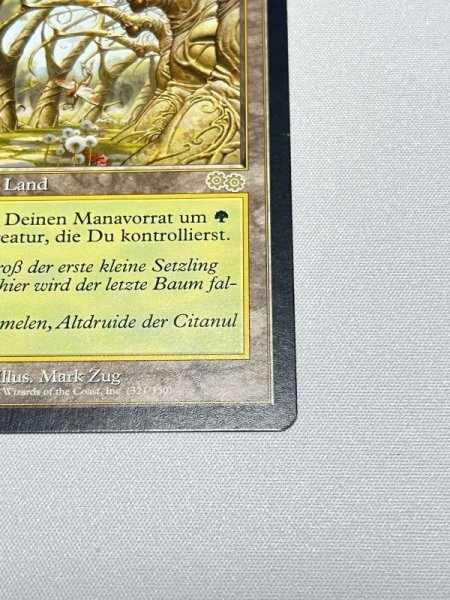 画像5: ドイツ語《ガイアの揺籃の地/Gaea's Cradle》[USG] NM (5)