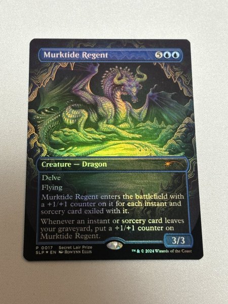 画像1: 【Foil】《濁浪の執政/Murktide Regent》[SLP] NM (1)