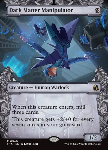 画像1: ■ショーケース■《暗黒物質の操り手/Dark Matter Manipulator》[FRA-BF] (1)
