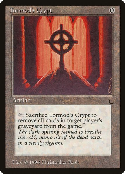 画像1: 《トーモッドの墓所/Tormod's Crypt》[DRK] (1)