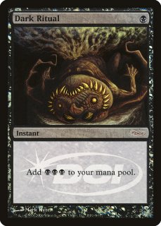 Foil】《暗黒の儀式/Dark Ritual》[ジャッジ褒賞] - MTG専門店 Initiative