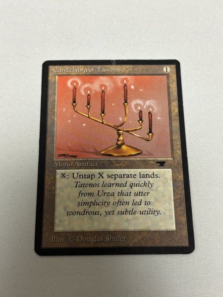 画像1: 《Candelabra of Tawnos》[ATQ]  HP Inked (1)