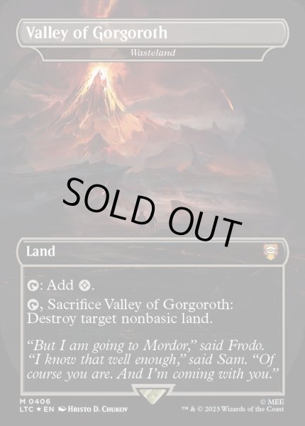 画像1: 【Foil】《ゴルゴロスの谷》/《不毛の大地/Wasteland》[LTC] (1)