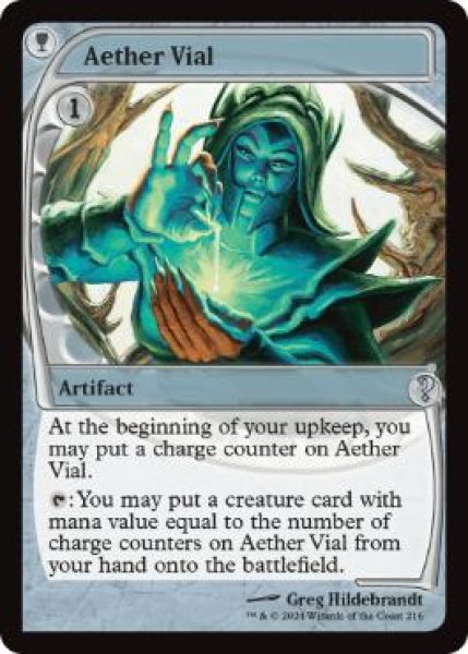 画像1: 《霊気の薬瓶/Aether Vial》[MB2] (1)