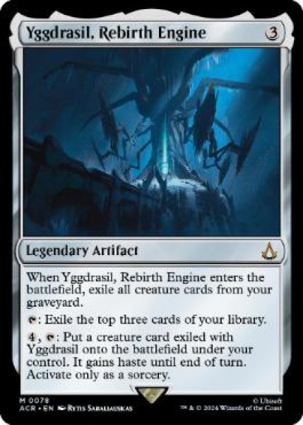 画像1: 《転生装置、ユグドラシル/Yggdrasil, Rebirth Engine》[ACR] (1)