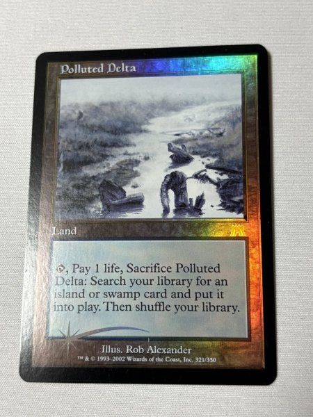 画像1: 【Foil】 《汚染された三角州/Polluted Delta》[ONS] SP+ (1)