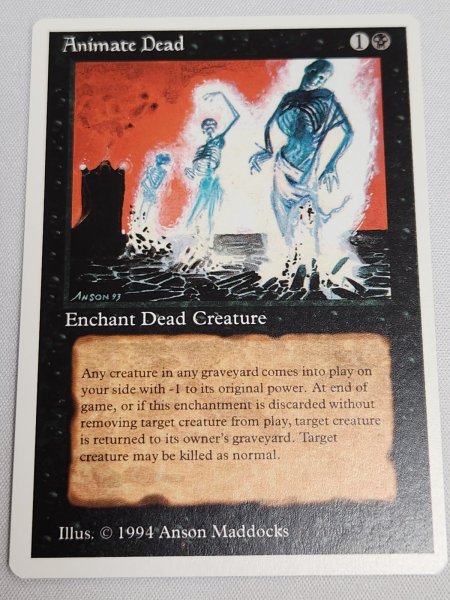 画像1: 《動く死体/Animate Dead》[SummerMagic] NM (1)