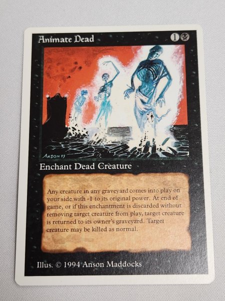 画像1: 《動く死体/Animate Dead》[SummerMagic] NM (1)