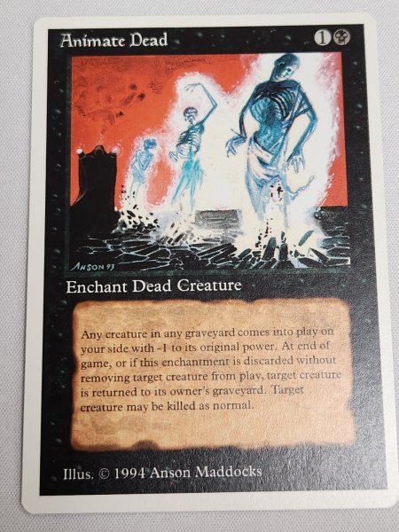 画像1: 《動く死体/Animate Dead》[SummerMagic] NM (1)