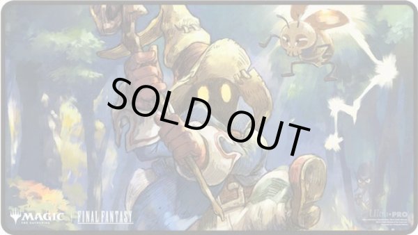画像1: ウルトラ・プロ MTG スティッチドプレイマット マジック：ザ・ギャザリング――FINAL FANTASY《迷える黒魔道士、ビビ》 (1)