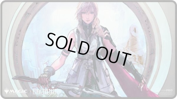 画像1: ウルトラ・プロ MTG スティッチドプレイマット マジック：ザ・ギャザリング――FINAL FANTASY《シーンドライブ、ライトニング》 (1)