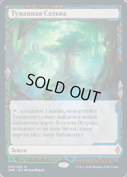 画像1: ロシア語《霧深い雨林/Misty Rainforest》[ZNE]  (1)