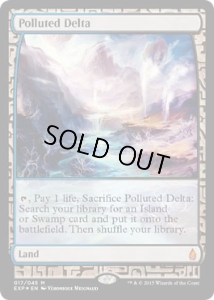 画像1: 【Foil】《汚染された三角州/Polluted Delta》[EXP] (1)